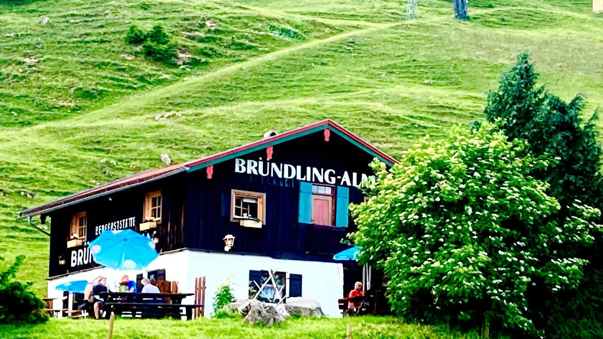 Hotel Bruendling-Alm Berggasthof Auf 1167M Auf Dem Hochfelln Bergen
