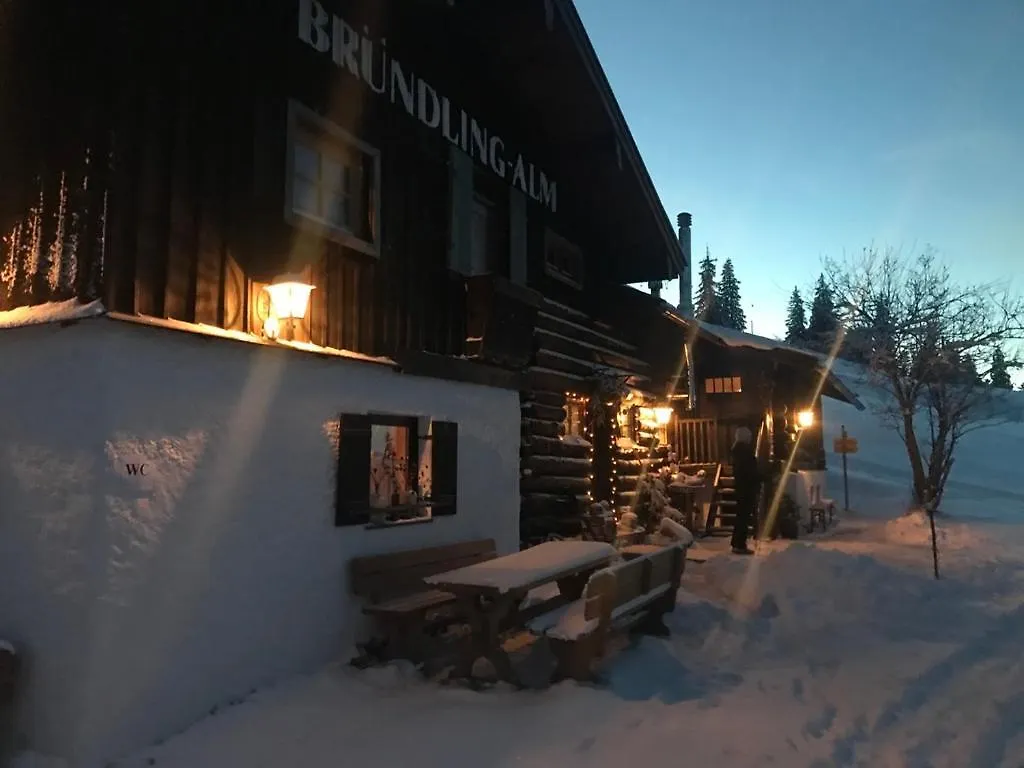 Hotel Bruendling-Alm Berggasthof Auf 1167M Auf Dem Hochfelln Bergen